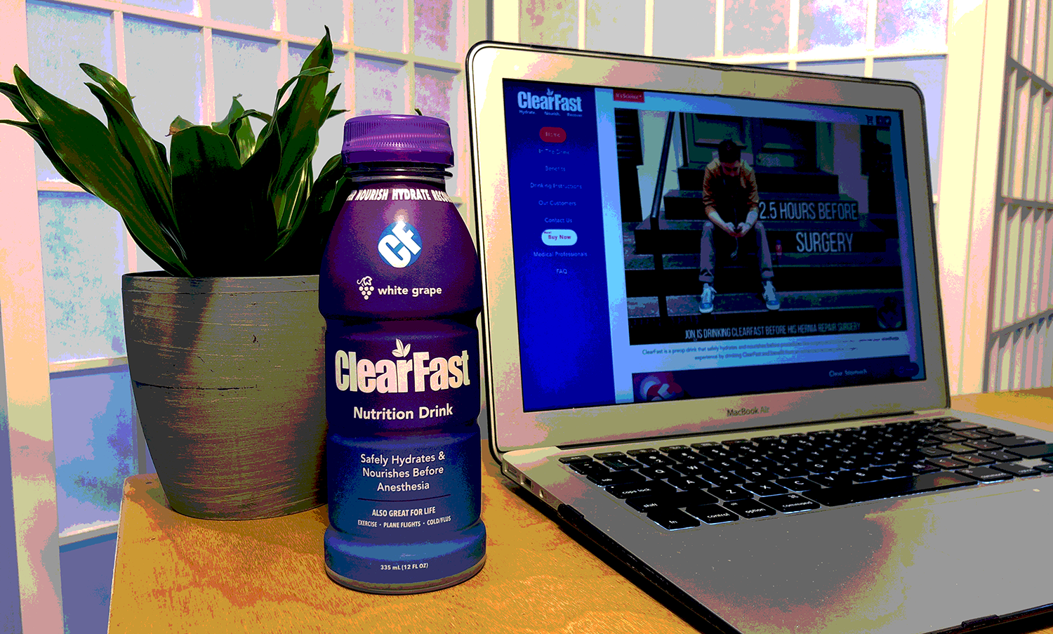 clearfast pre surgery carbohydrate drink